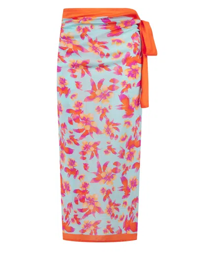 Pranella Iggy Tahiti Days Sarong In Multi