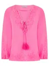 Pranella Izzadora Neon Pink Top In Pink
