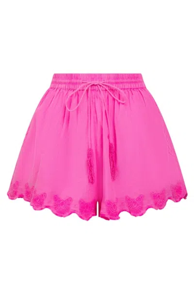 Pranella Lux Neon Fuchsia Short