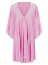 Pranella Ola Pink/lilac Kaftan In Pink
