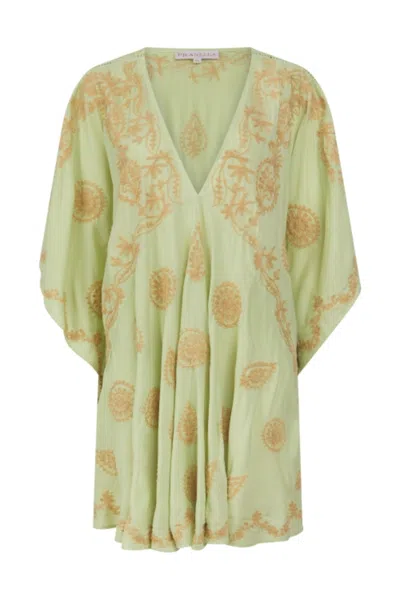 Pranella Ola Sage/papaya Kaftan