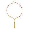 Pranella Parrot Tassel Necklace In Multi
