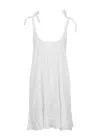Pranella Remi White Mini Slip Dress In White