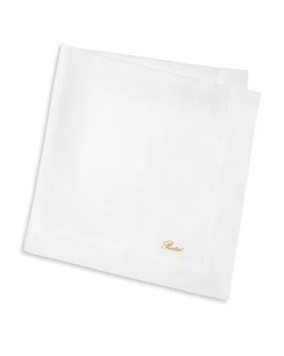 Pratesi Bianchissima Dinner Napkins, Set Of 4 In White