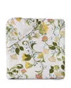 Pratesi Botanica Bottom Fitted Sheet, Twin In Sage