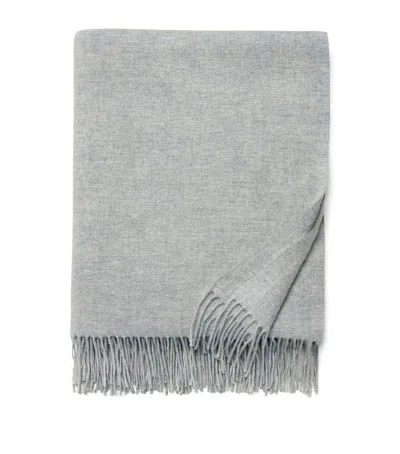 Pratesi Cashmere Misurina Throw In Gray