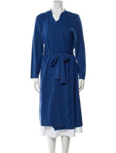 Pre-owned Pratesi Cashmere Robe In Blue