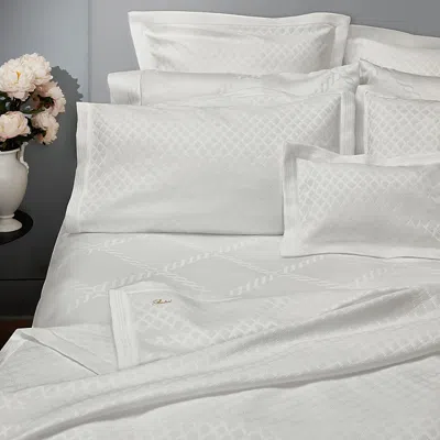 Pratesi Cordone Blanket Cover, King In White