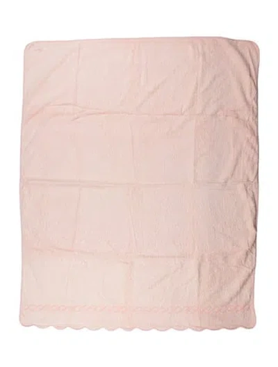 Pre-owned Pratesi Cotton Bath Sheet In Pink