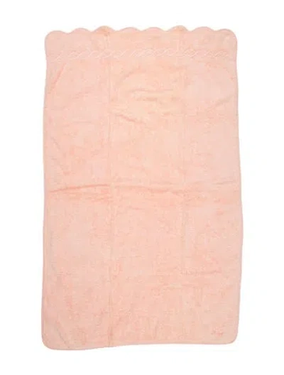 Pre-owned Pratesi Cotton Bath Towel In Pink
