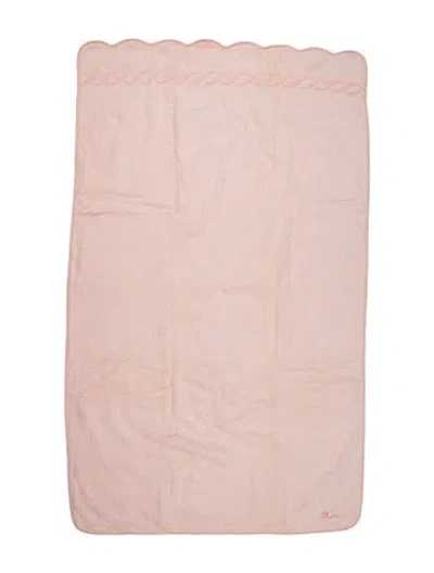 Pre-owned Pratesi Cotton Bath Towel In Pink