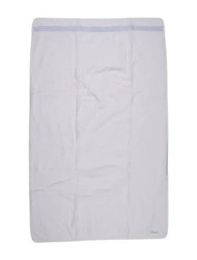 Pre-owned Pratesi Cotton Bath Towel In White