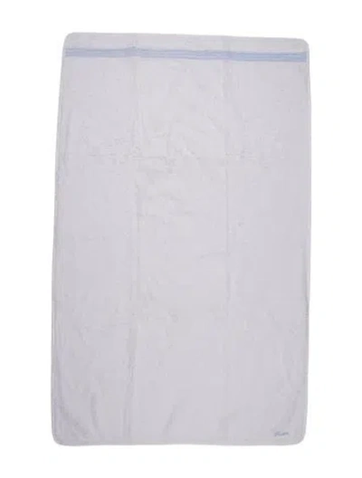 Pre-owned Pratesi Cotton Bath Towel In White