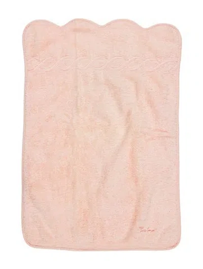Pre-owned Pratesi Cotton Hand Towel In Pink