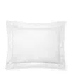 Pratesi Cotton Romanica Oxford Pillowcase In White