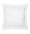 Pratesi Cotton Romanica Square Pillowcase In White