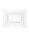 Pratesi Cotton Tre Righ Pillowcase In White