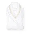Pratesi Cotton Tre Righ Robe In Blue