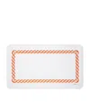 Pratesi Cotton Treccia Bath Mat In Orange