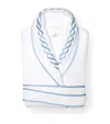 Pratesi Cotton Treccia Bathrobe In Blue