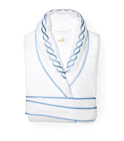 Pratesi Cotton Treccia Bathrobe In White