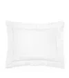Pratesi Cotton Treccia Splendore Oxford Pillowcase In White