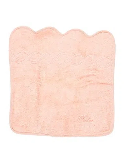 Pre-owned Pratesi Cotton Washcloth In Pink