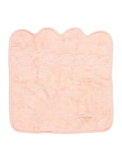 Pre-owned Pratesi Cotton Washcloth In Pink
