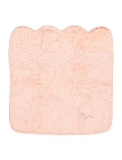 Pre-owned Pratesi Cotton Washcloth In Pink