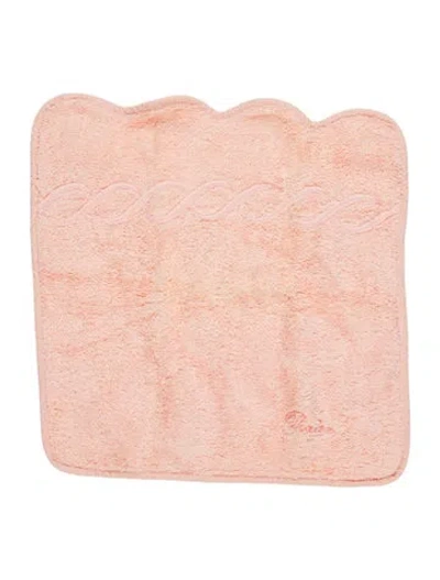 Pre-owned Pratesi Cotton Washcloth In Pink