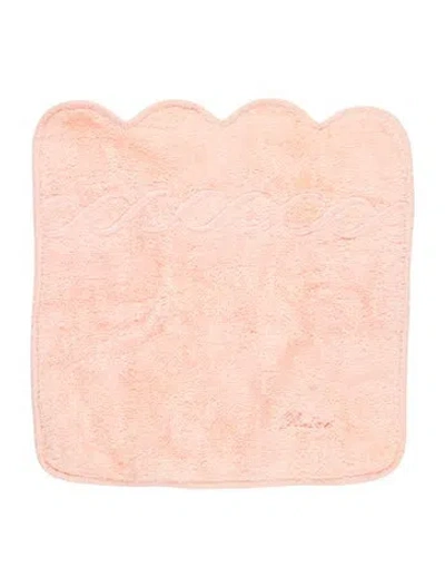 Pre-owned Pratesi Cotton Washcloth In Pink