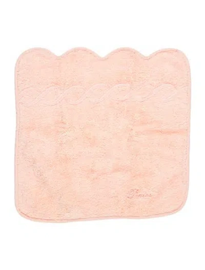 Pre-owned Pratesi Cotton Washcloth In Pink
