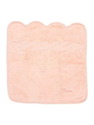 Pre-owned Pratesi Cotton Washcloth In Pink