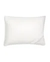 Pratesi Divino Boudoir Pillow, 12 X 16 In White