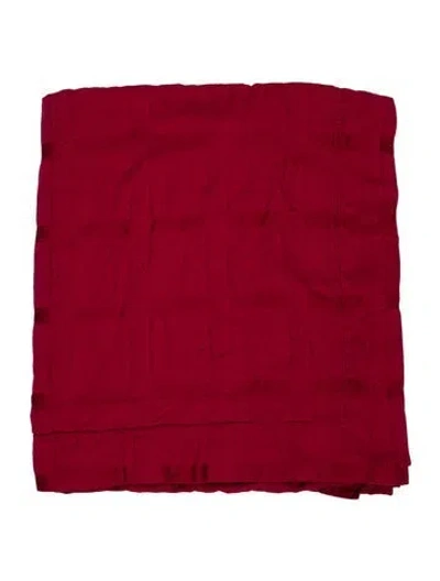 Pre-owned Pratesi Duvet Cover In Red