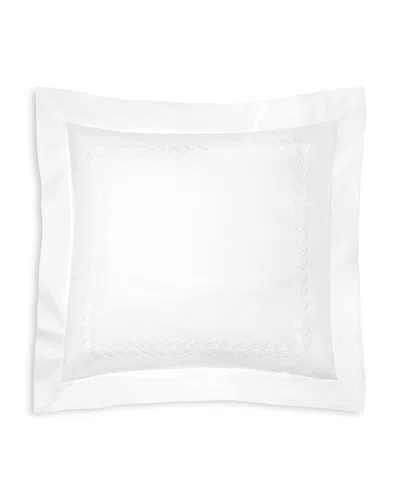Pratesi Federico Continental Euro Sham In White/white