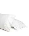 Pratesi Federico King Pillowcase, Set Of 2 In White/white