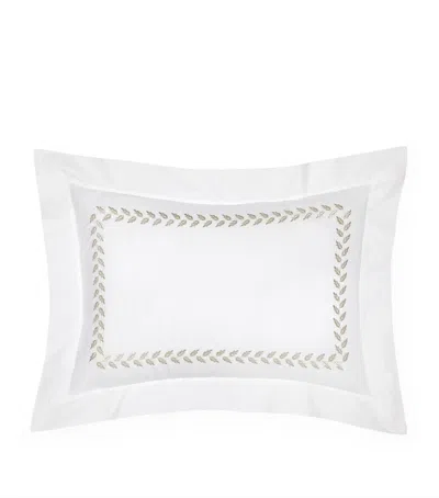 Pratesi Federico Pillowcase In Silver