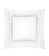Pratesi Federico Square Pillowcase In Silver