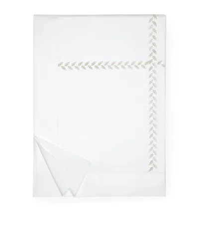 Pratesi Federico Super King Duver Cover In Silver