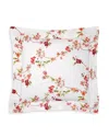 Pratesi Fresia Continental Euro Sham In Scarlet