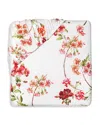 Pratesi Fresia Fitted Sheet, California King In Scarlet