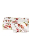 Pratesi Fresia Flat Sheet, Twin In Scarlet