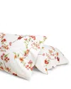 Pratesi Fresia Standard Pillowcase Set In Scarlet