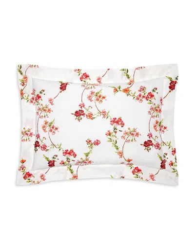 Pratesi Fresia Standard Sham In Scarlet