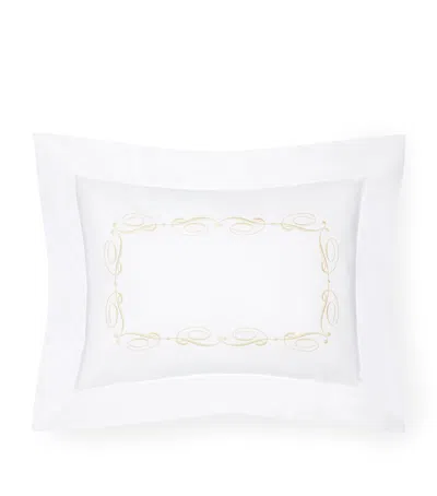 Pratesi Icona Boudoir Pillowcase In Beige