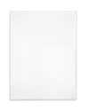 Pratesi Icona Flat Sheet, Twin In White/white