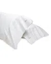 Pratesi Icona Pillowcase, Standard, Set Of 2 In White/beige