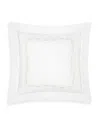 Pratesi Icona Sham, Continental/euro In White/beige