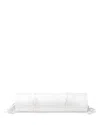 Pratesi Icona Sham, Neckroll In White/beige